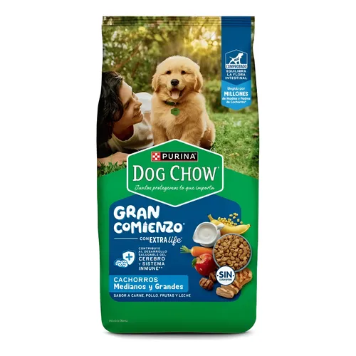Dog Chow Perro Cachorro Raza Mediana - 19.5kg