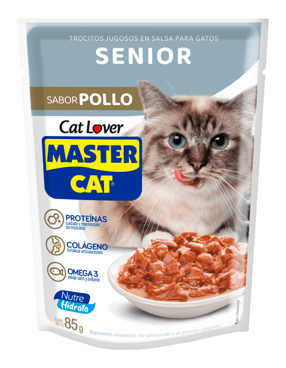 Master Cat Senior - Caja de 20 Pouches 85 Grs