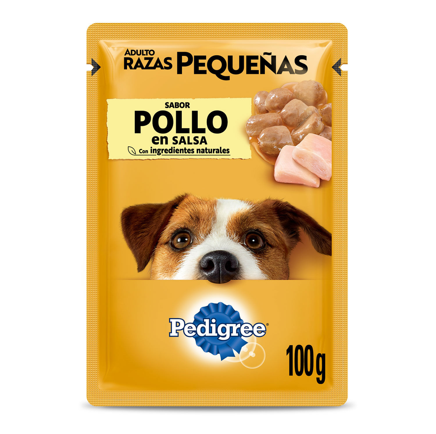 Pedigree Perro Raza Pequeña Adulto Pollo - Caja 18 Pouches
