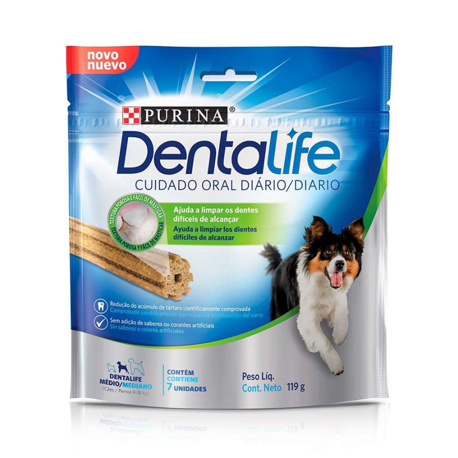 Dentalife Perro Raza Mediana Adulto - 7 Barras (119g)