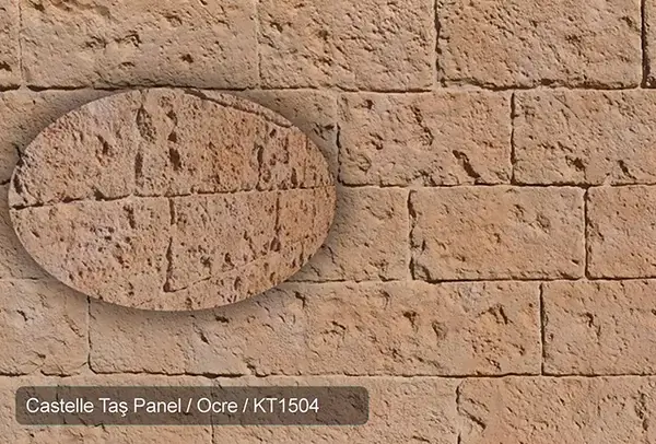 Castelle Soli Taş Panel • Ocre