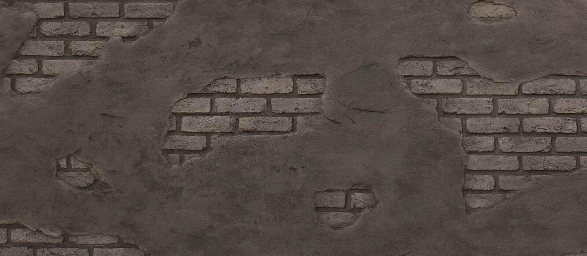  Ladrillo Cemento Tuğla Panel Anthracite