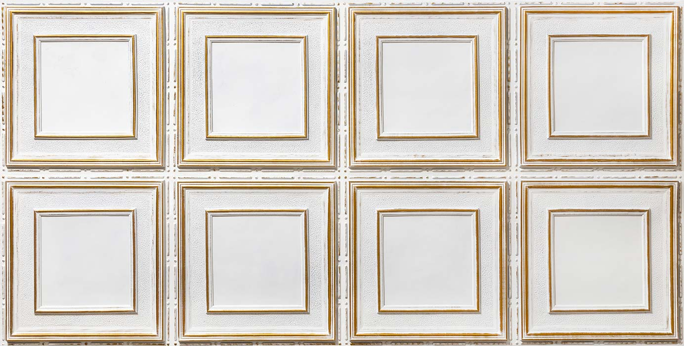 Lage Frame White Gold