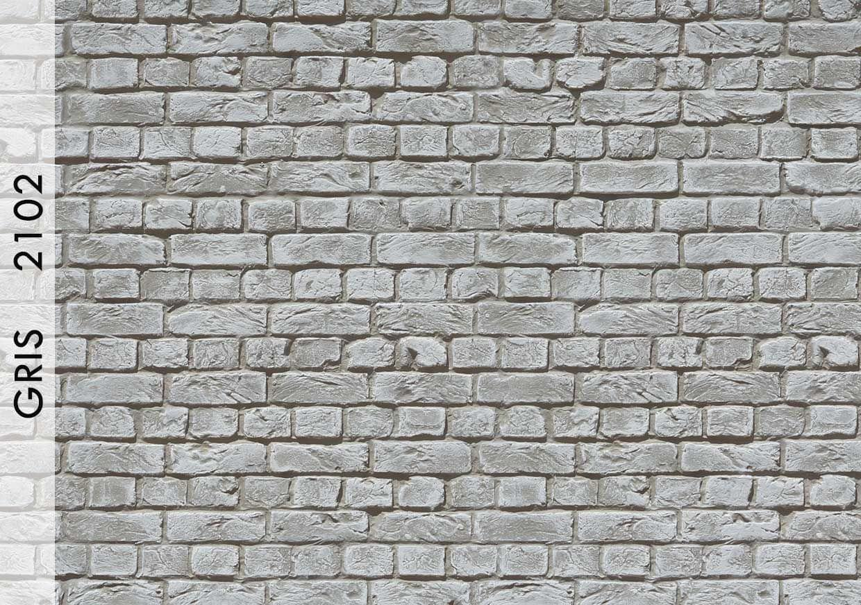Brique Tuğla Panel Gris – 2102