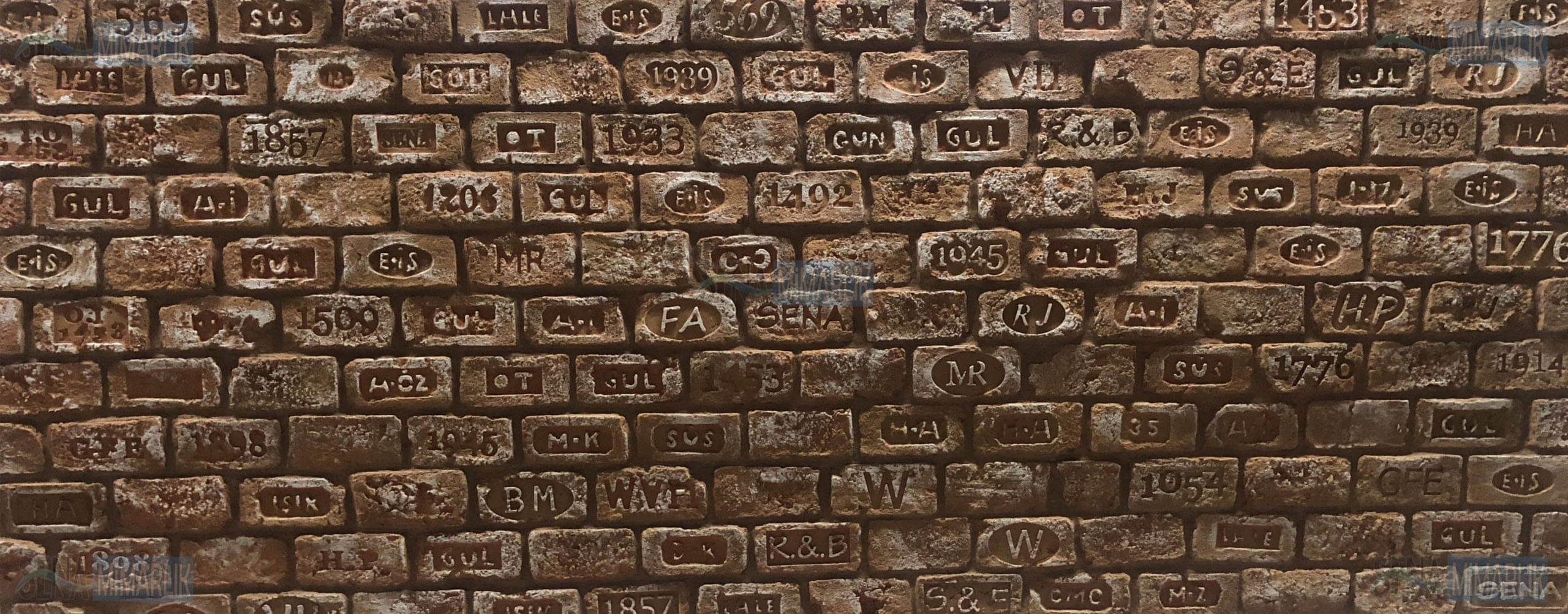 Ladrillo Scritto Macizo Tuğla Panel