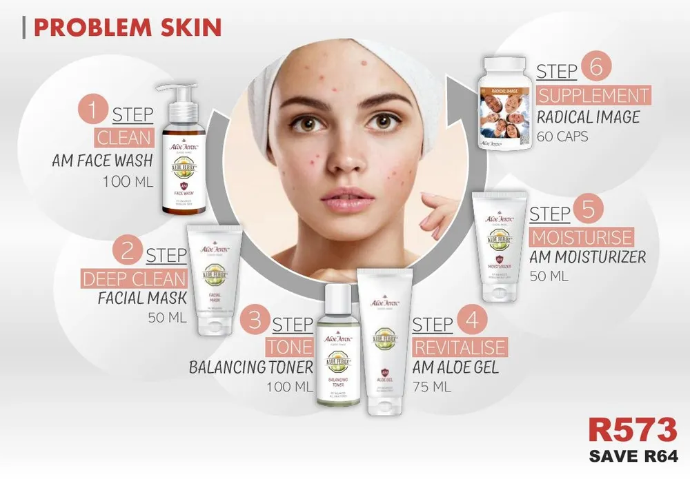 Skin Care Set - Problem