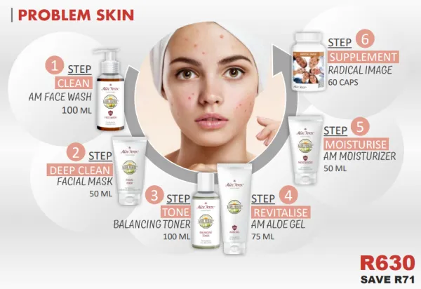 Skin Care Set - Problem