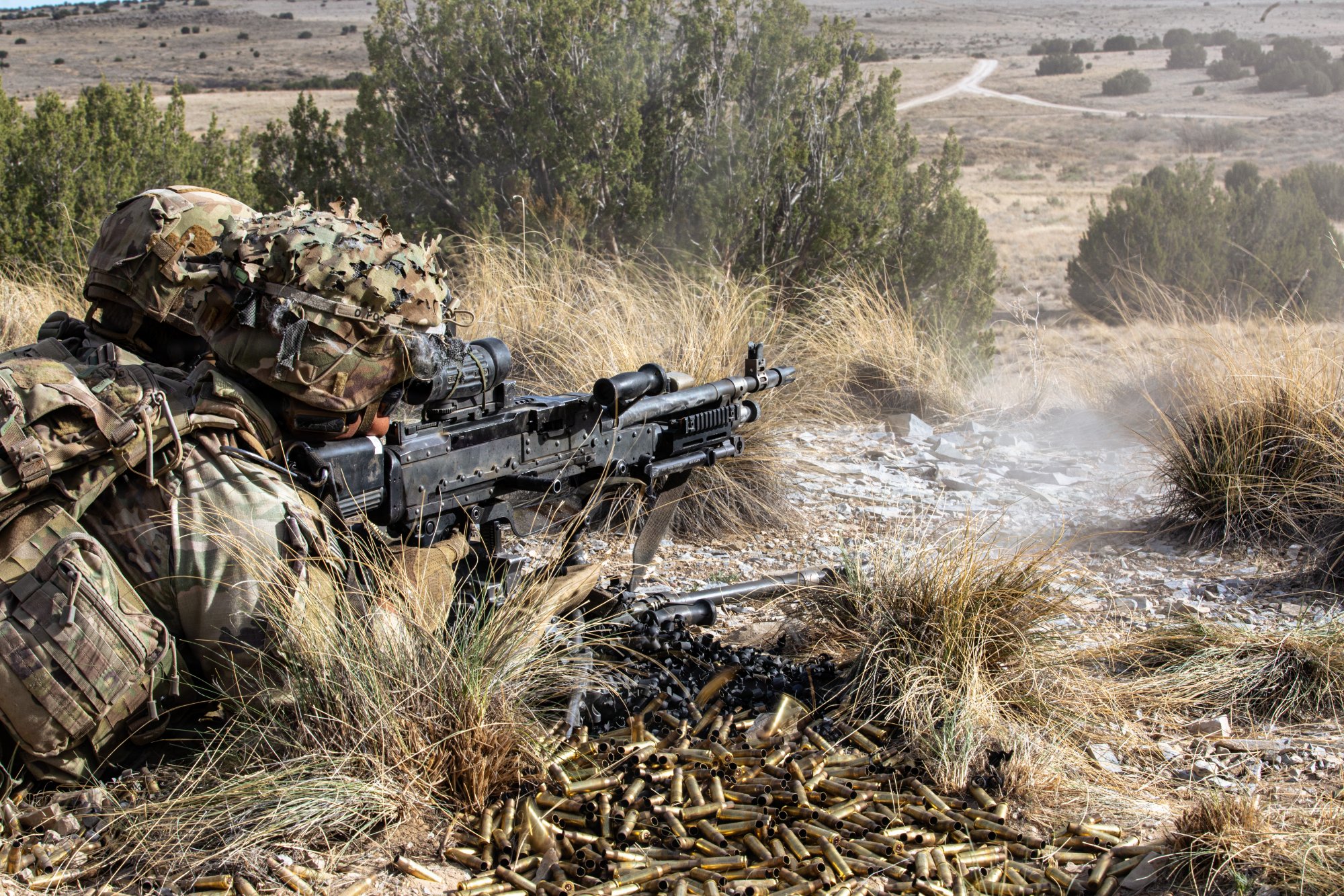 Training with the 1-186 Infantry