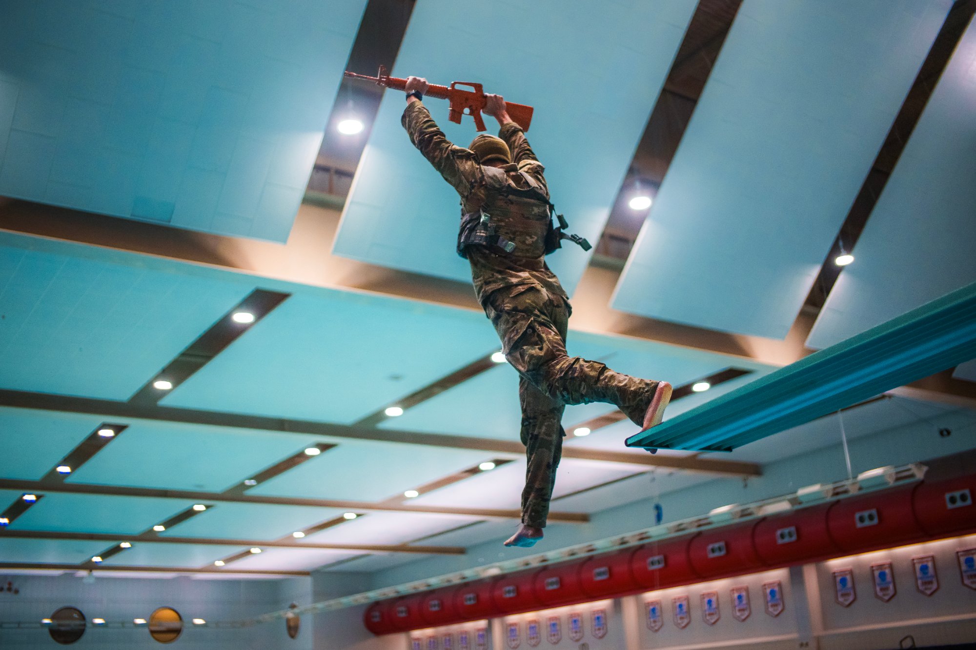Combat Water Survival Training