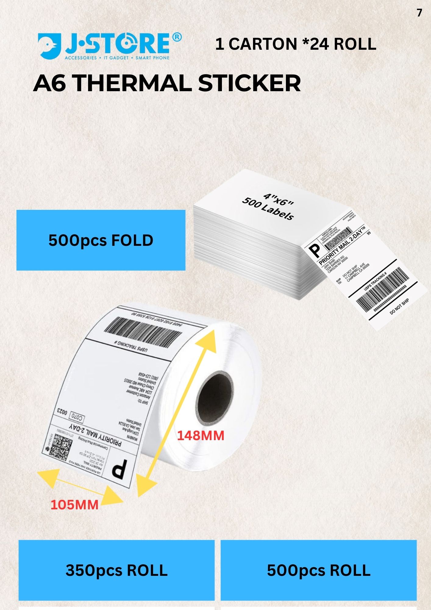 Thermal Sticker Catalog