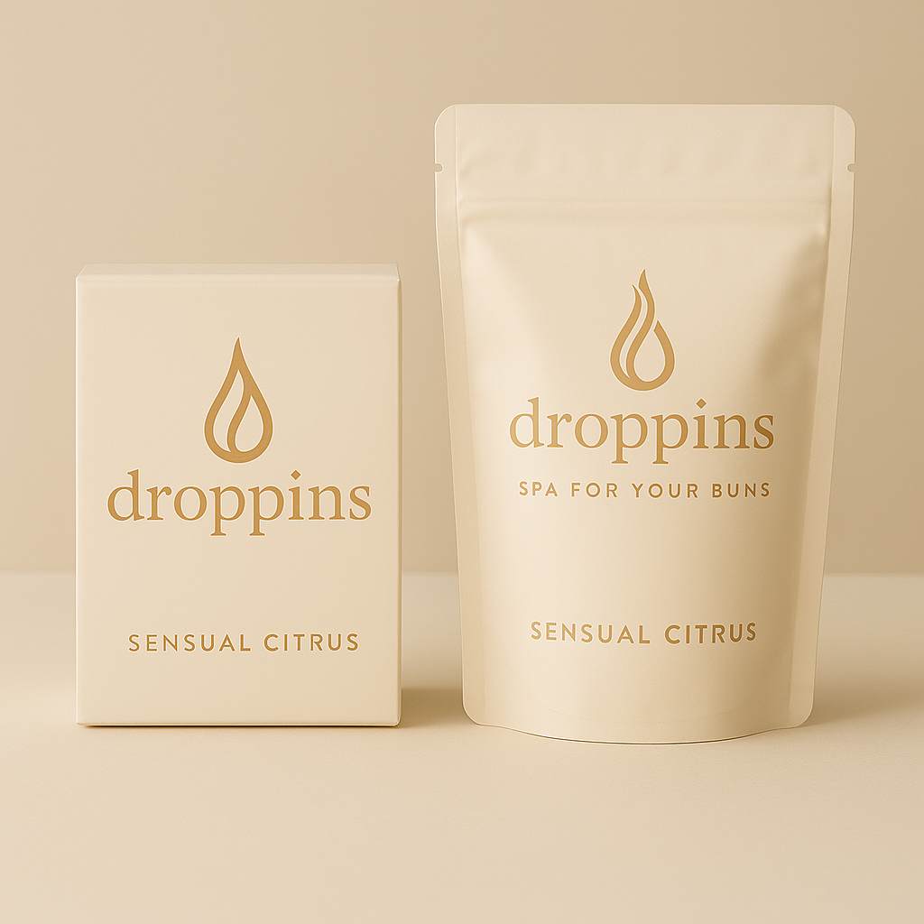 Droppins Sensual Citrus packaging