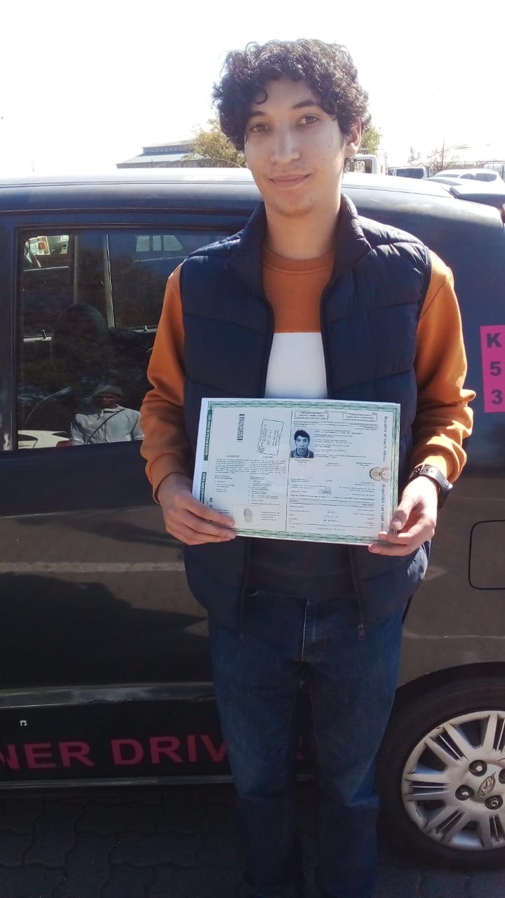 Another happy student with their license.