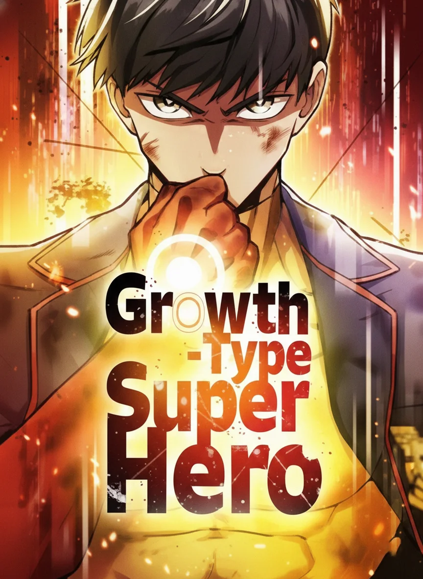 Growth type superhero