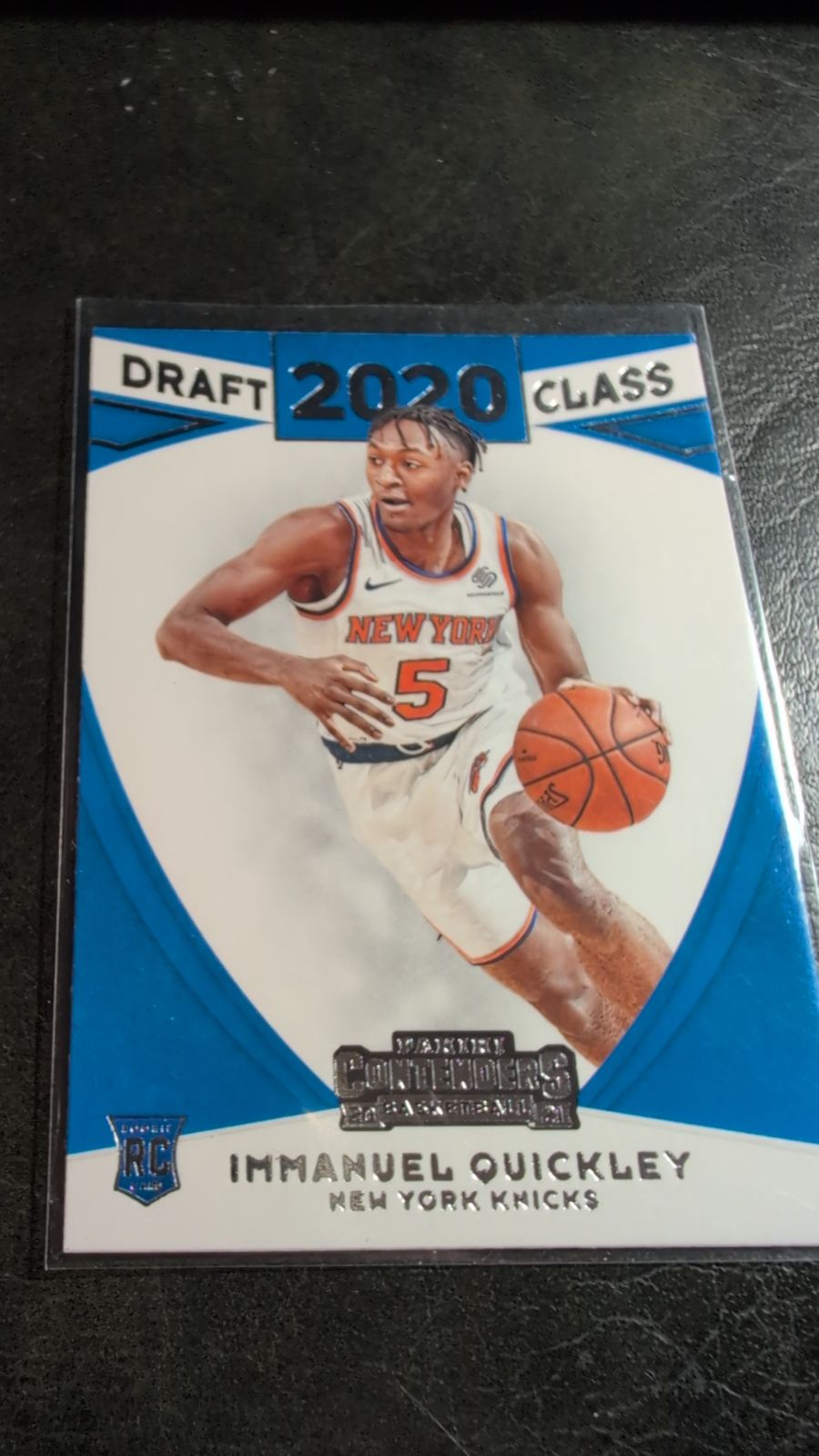 2020 Panini Contenders Draft Class Immanuel Quickley #10 - Media 1