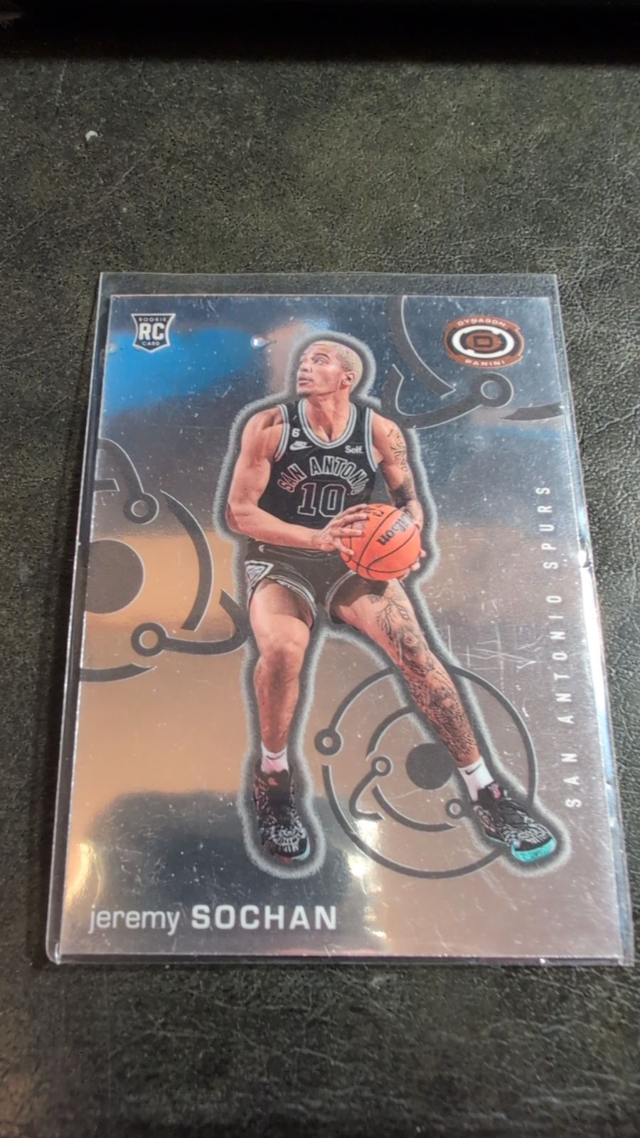 2022 Panini Chronicles Dynagon Jeremy Sochan #525 - Media 1