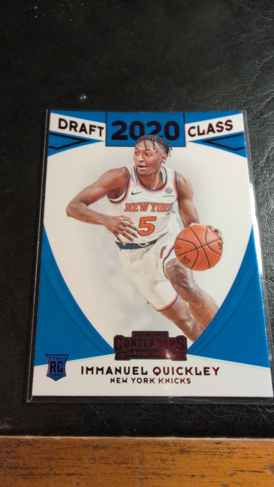 2020 Panini Contenders Draft Class Immanuel Quickley #10 - Media 1