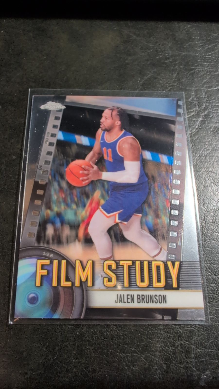2025 Topps Chrome Film Study Jalen Brunson #FS-14 - Media 1