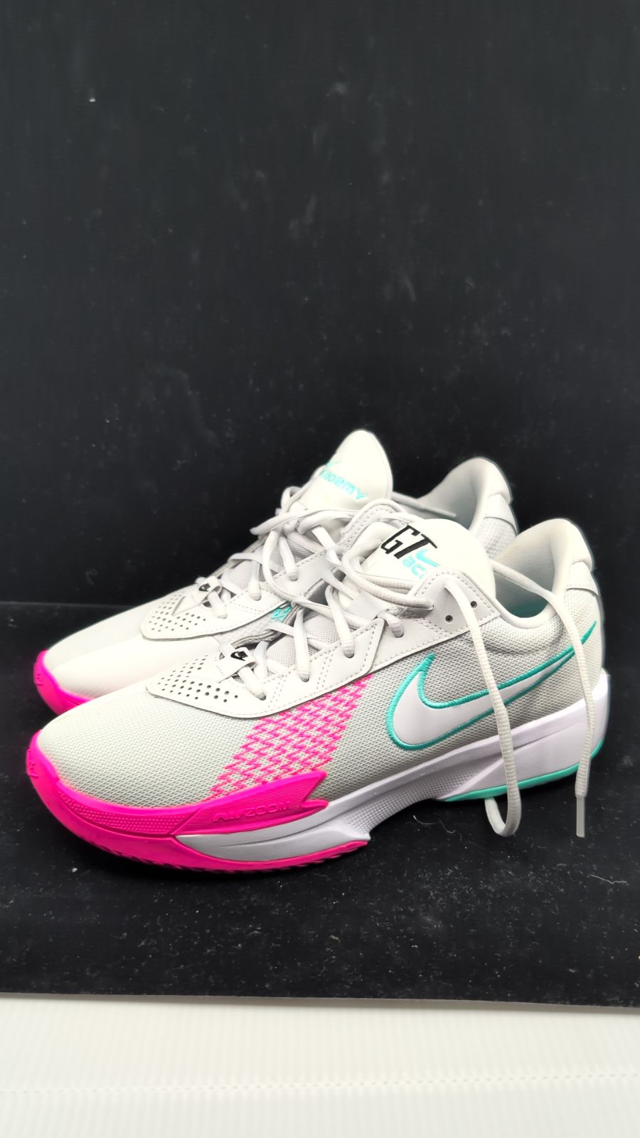 Nike GT Cut Academy White Teal Nebula Laser Fuchsia - Media 2