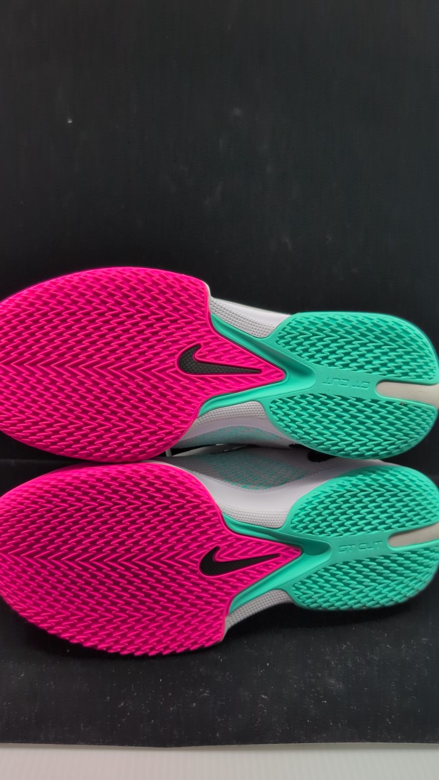 Nike GT Cut Academy White Teal Nebula Laser Fuchsia - Media 3