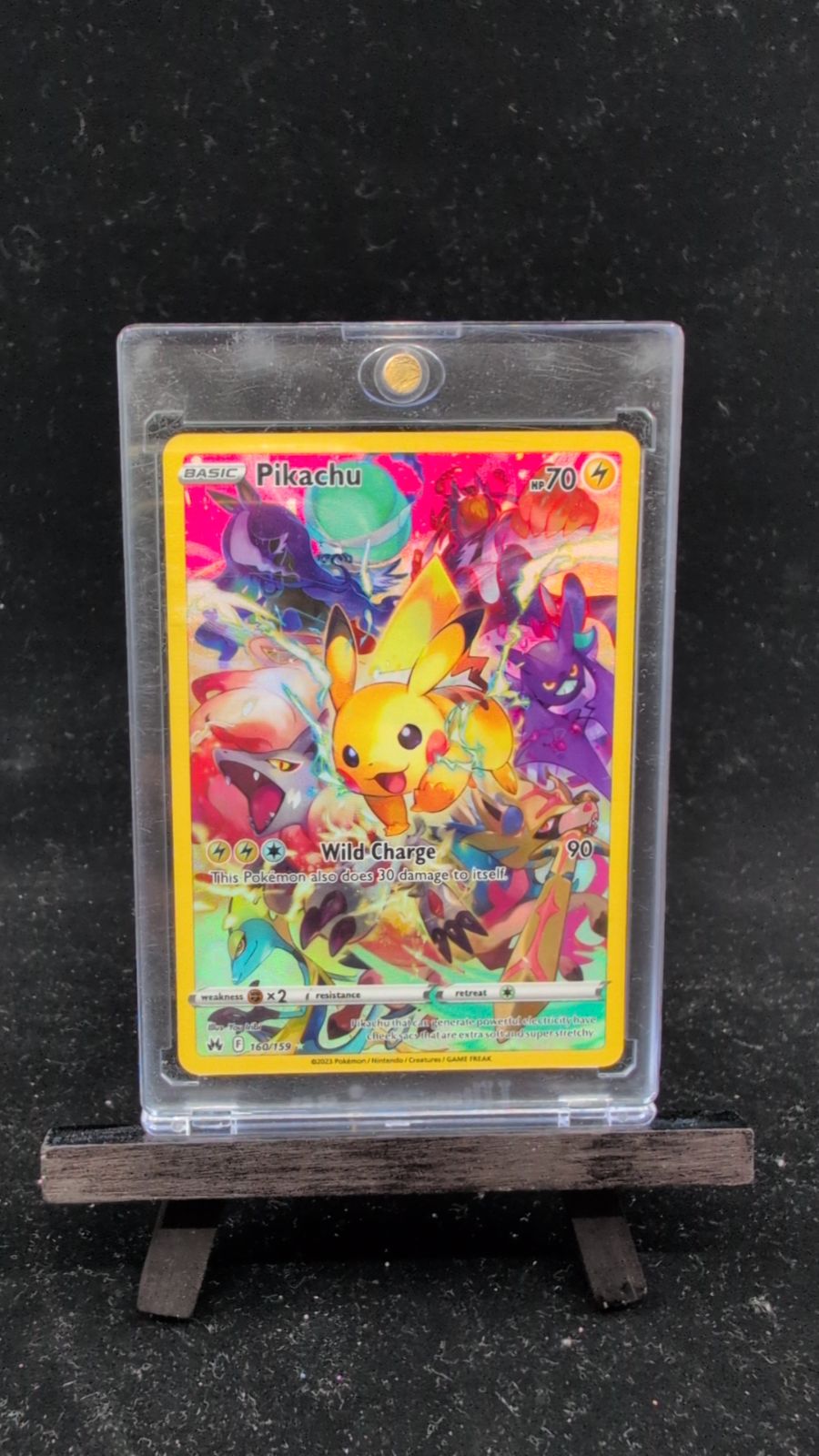 2023 Pokémon Crown Zenith Pikachu #160/159 - Media 1