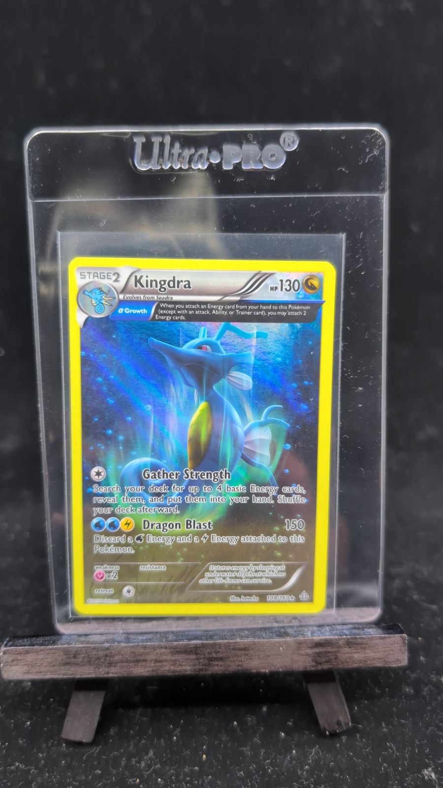2015 Pokemon XY Primal Clash Kingdra #108/160