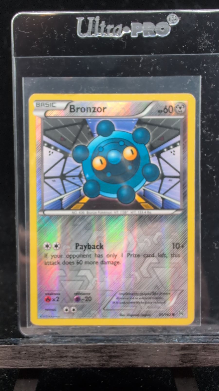 2016 Pokémon XY BREAKthrough Bronzor #95/162
