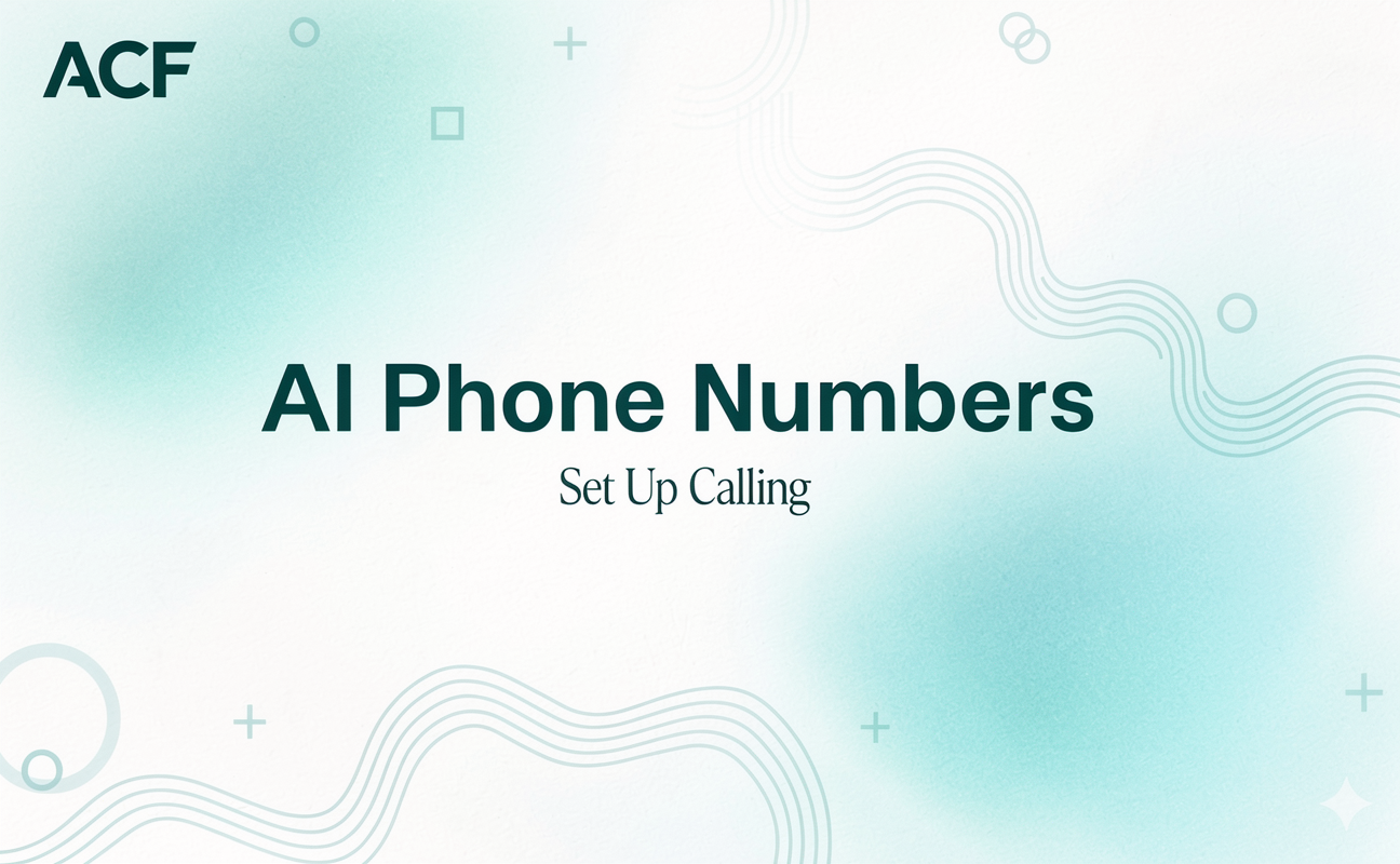 AI Phone Numbers: Set Up Calling Workflows with AutoCallFlow