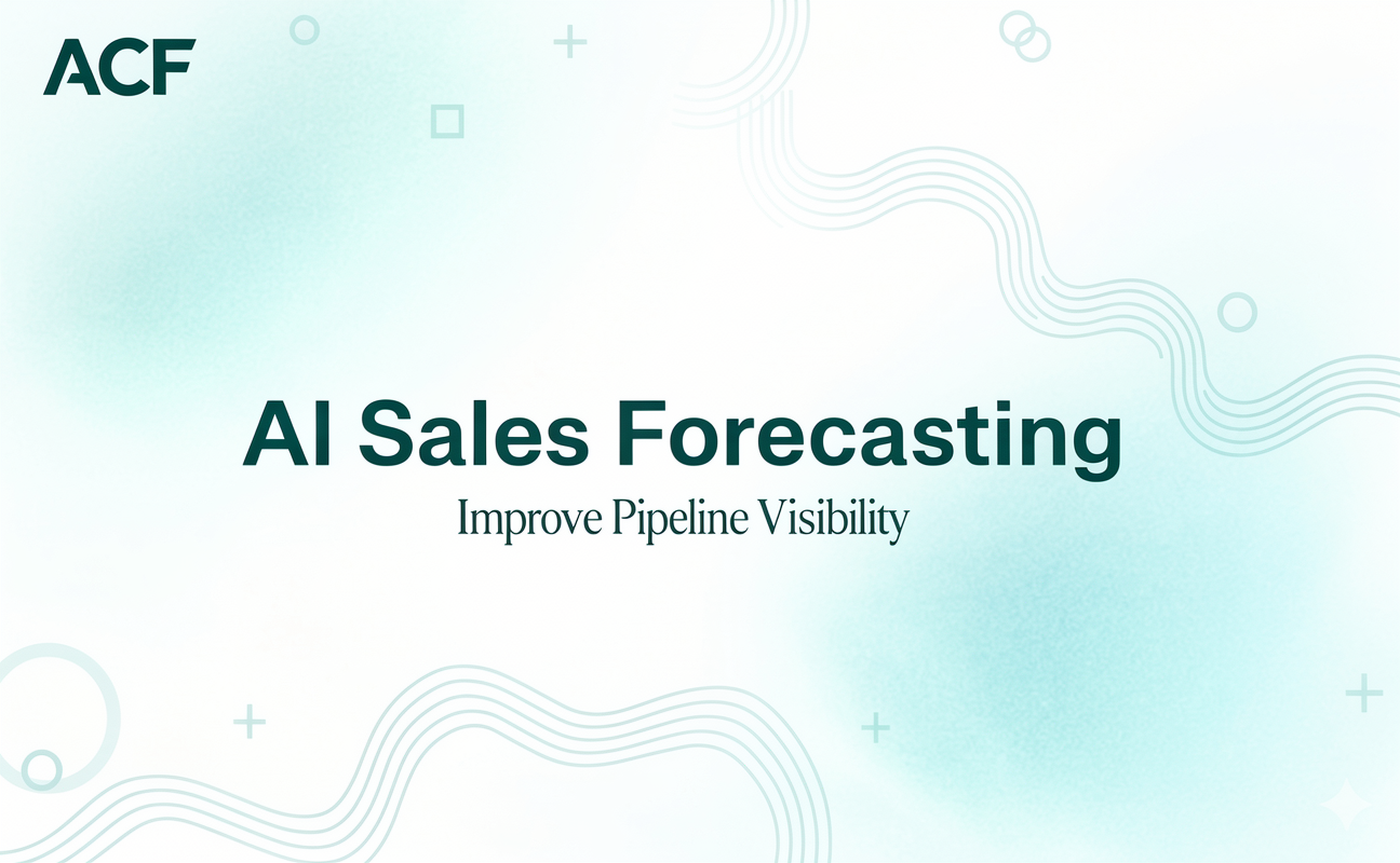AI Sales Forecasting: Improve Pipeline Visibility with AutoCallFlow Calls