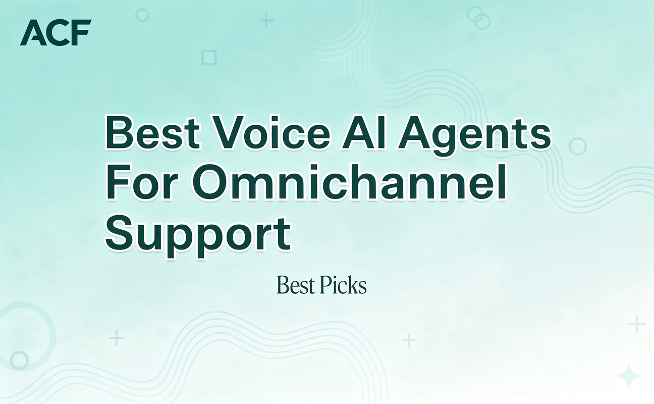 Best Voice AI Agents for Omnichannel Support with AutoCallFlow