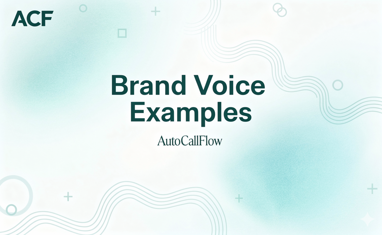 Brand Voice Examples