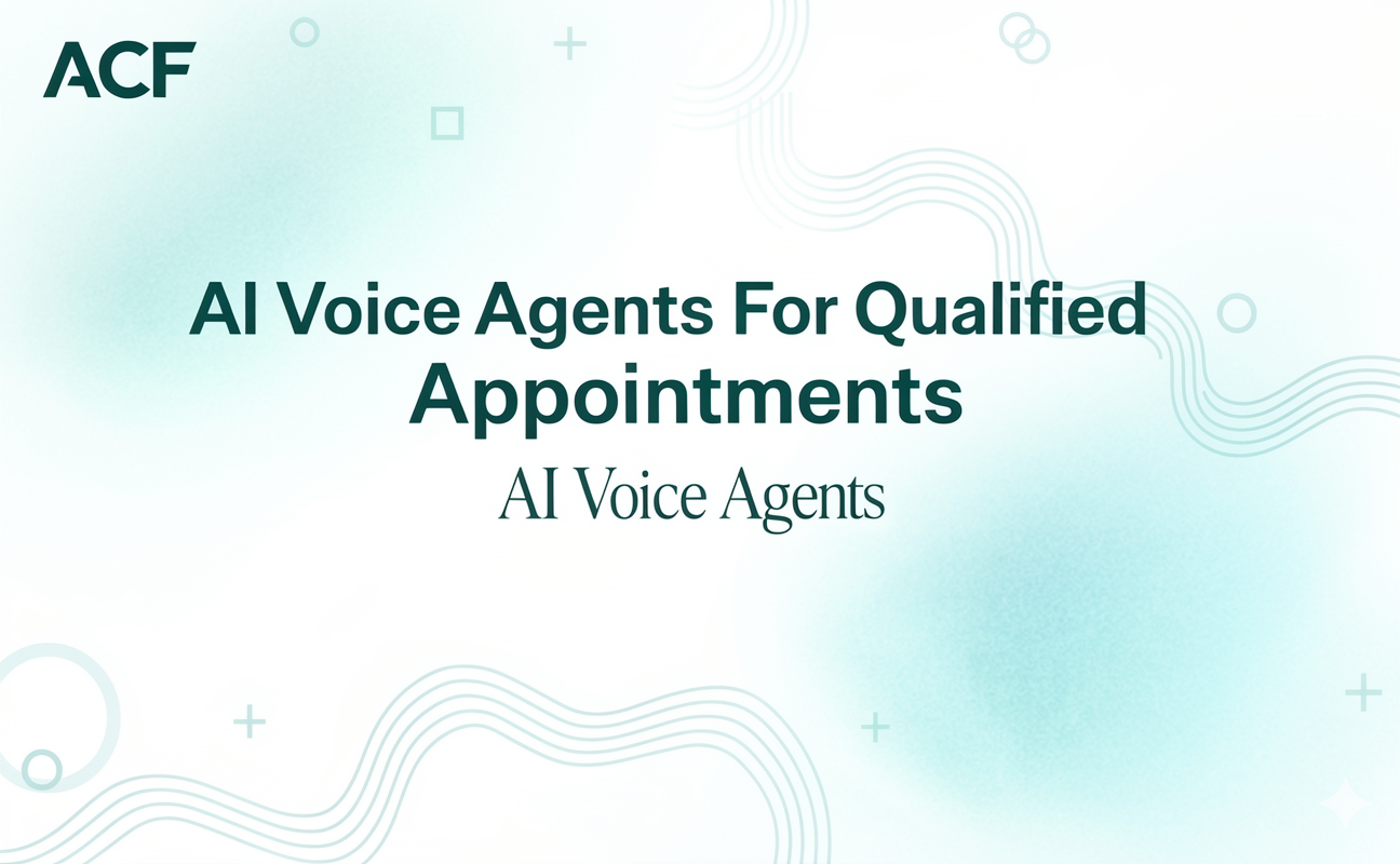 Conversational AI for Sales Team: AutoCallFlow AI Voice Agents for Qualified Appointments