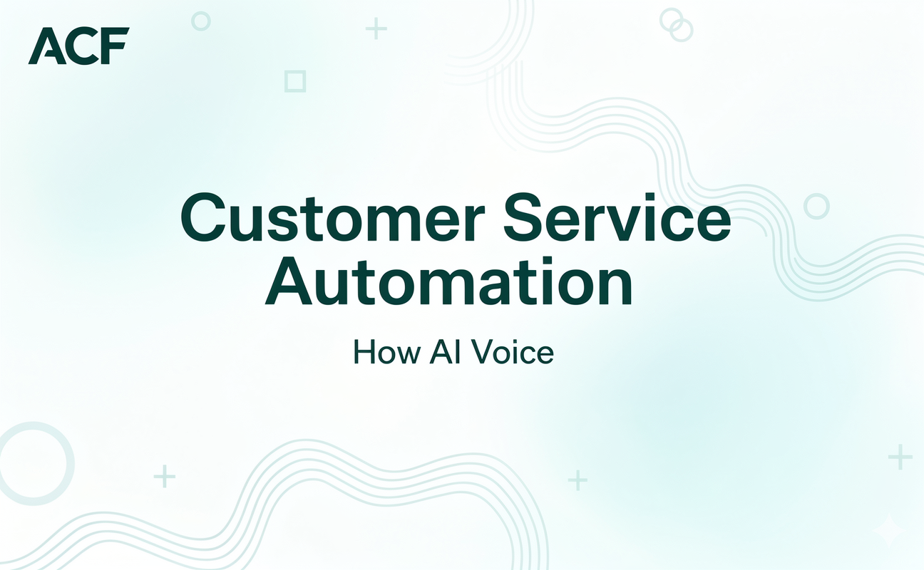 Customer Service Automation: How AutoCallFlow AI Voice Agents Automate Support Calls