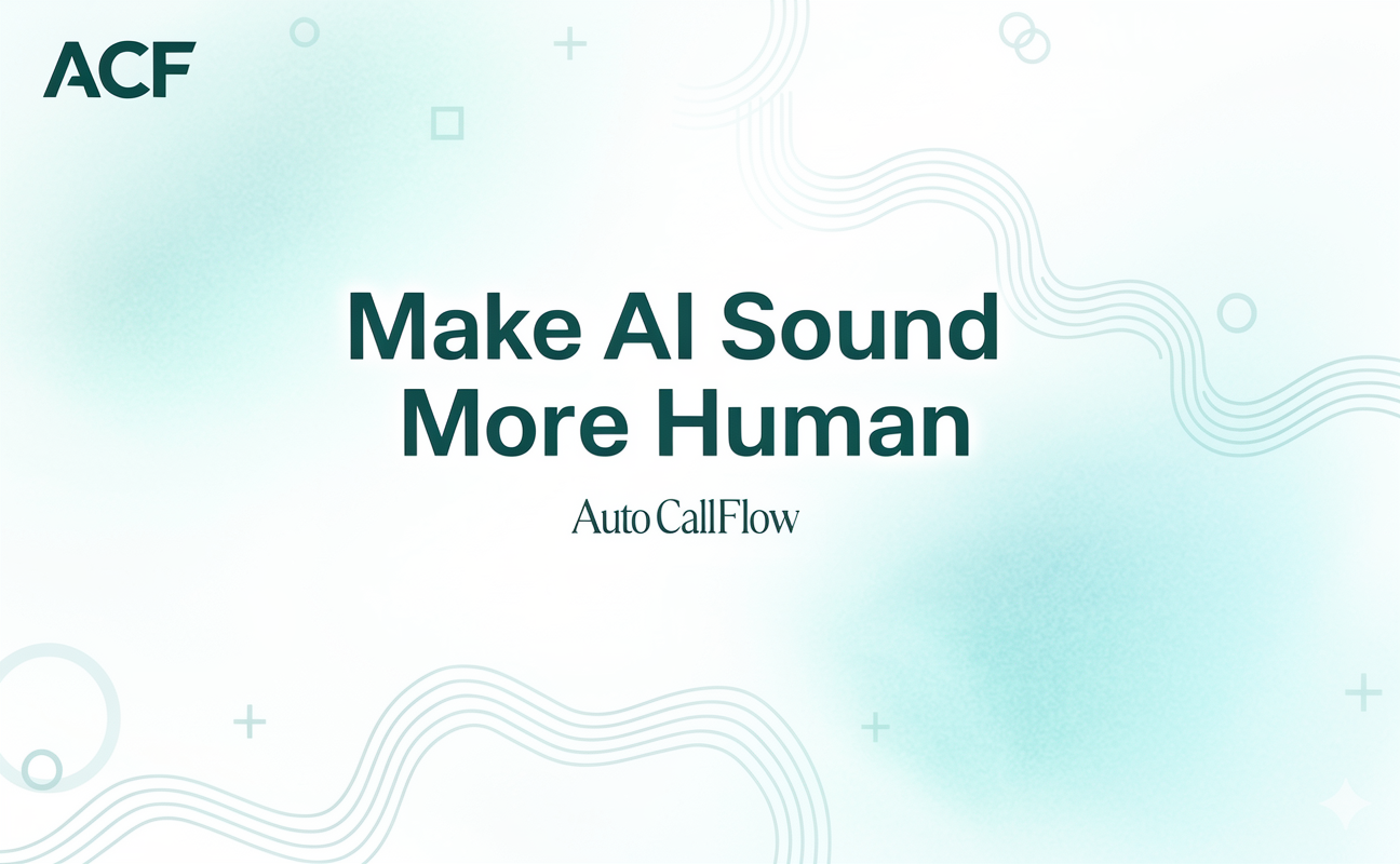 Make Ai Sound More Human