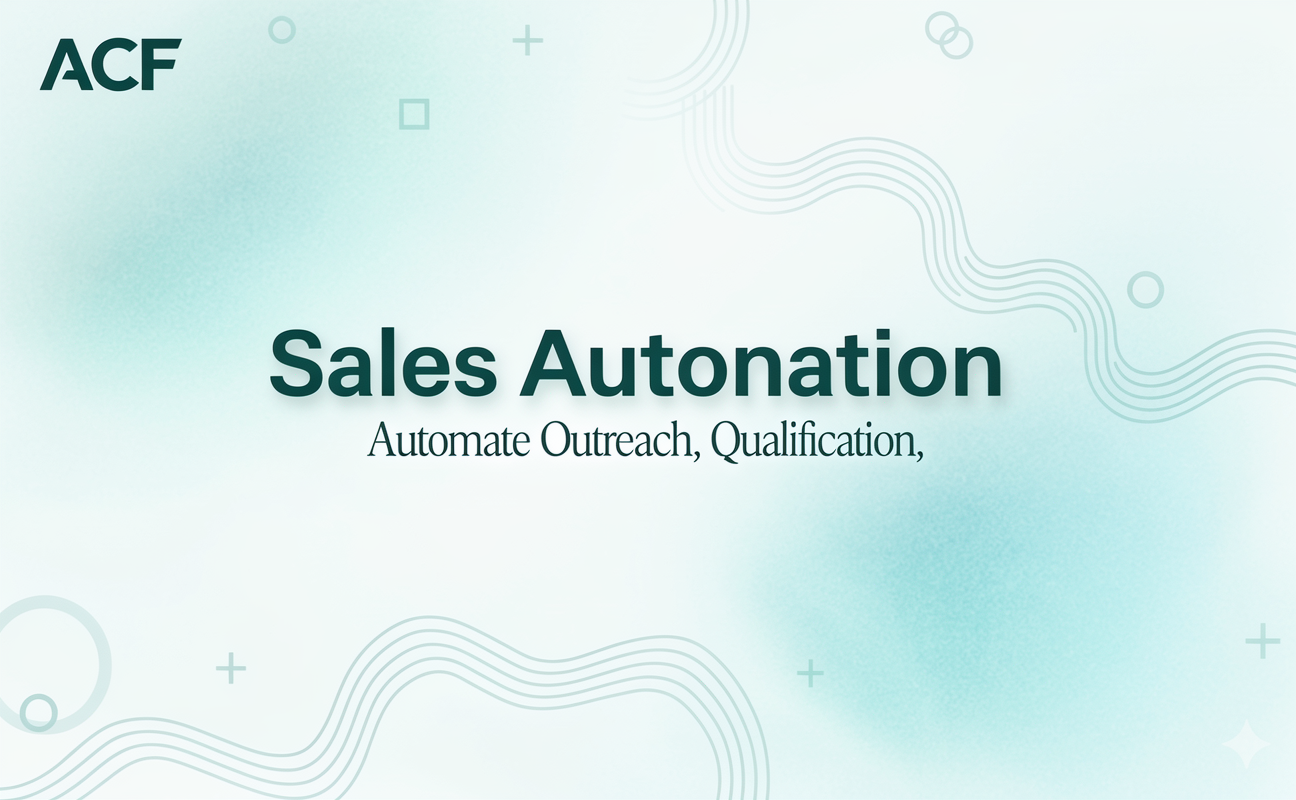 Sales Automation: Automate Outreach, Qualification, and Support with AutoCallFlow