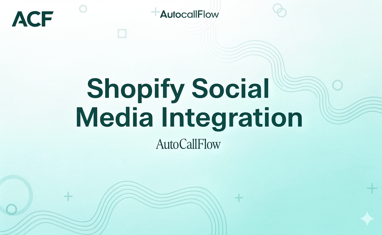 Shopify Social Media Integration