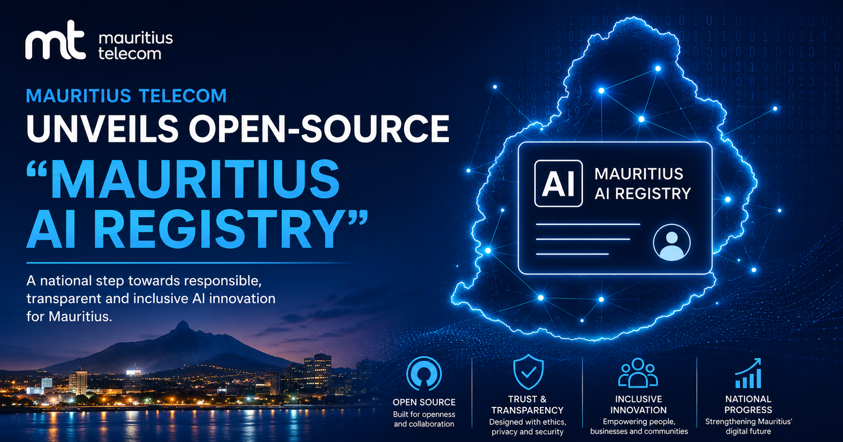 Mauritius Telecom Unveils Open-Source "Mauritius AI Registry"