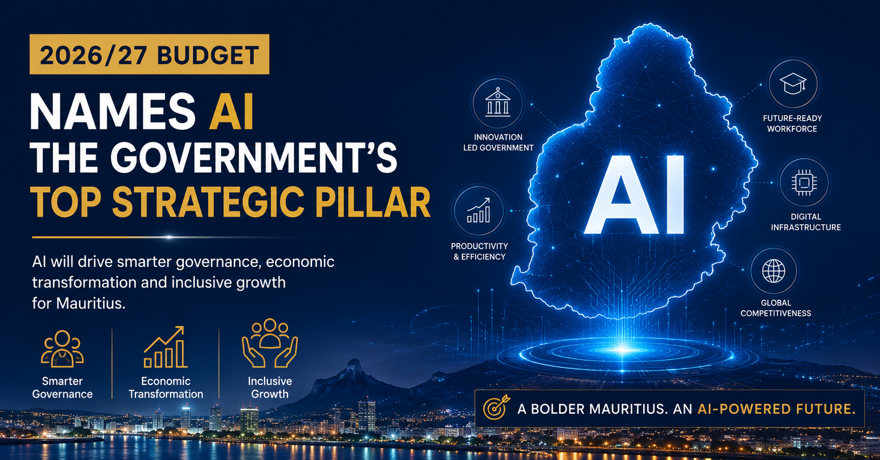 2026/27 Budget Names AI the Government's Top Strategic Pillar