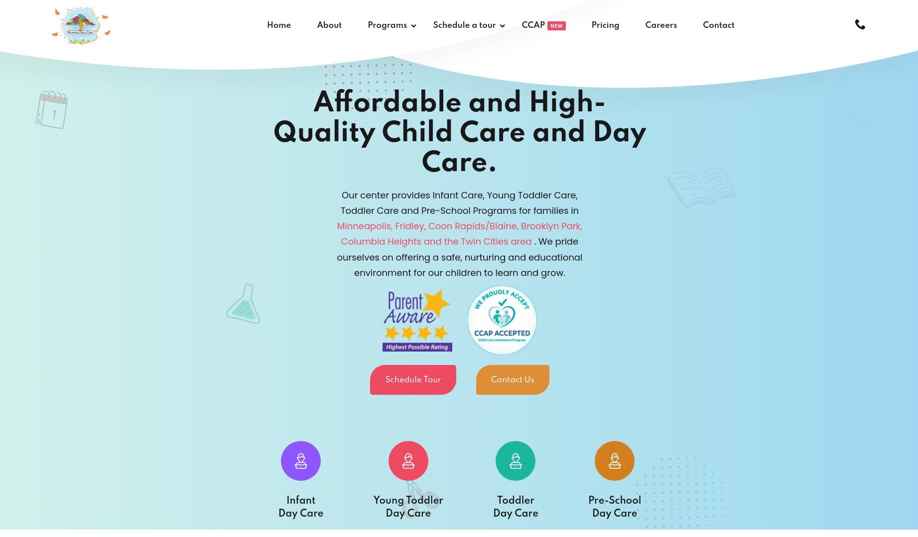 Dreamers Child Care Digital Platform