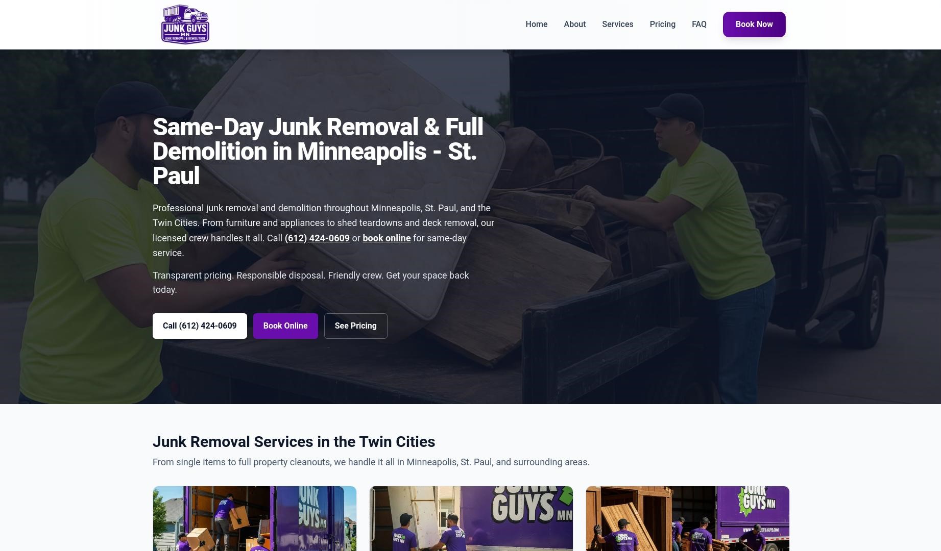 Junk Guys MN Demolition & Disposal