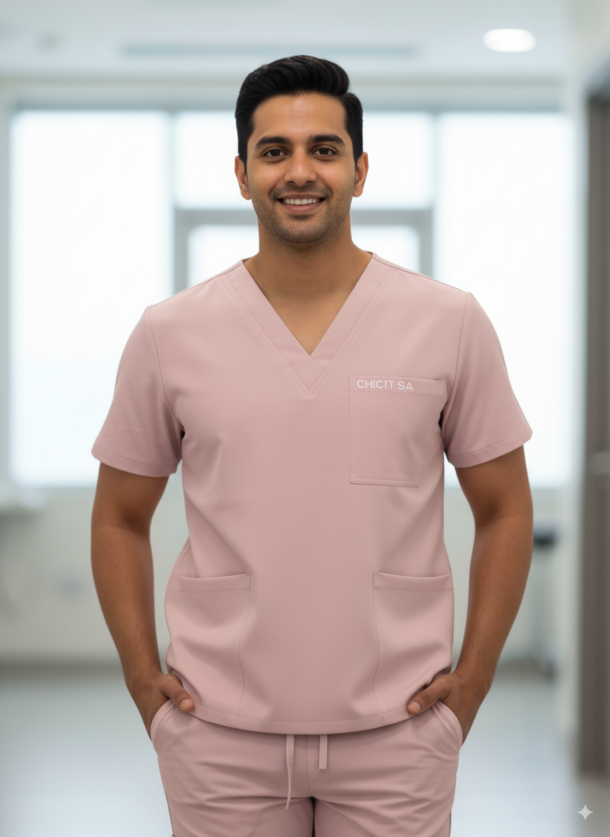 Unisex Coral Scrubs thumbnail 5