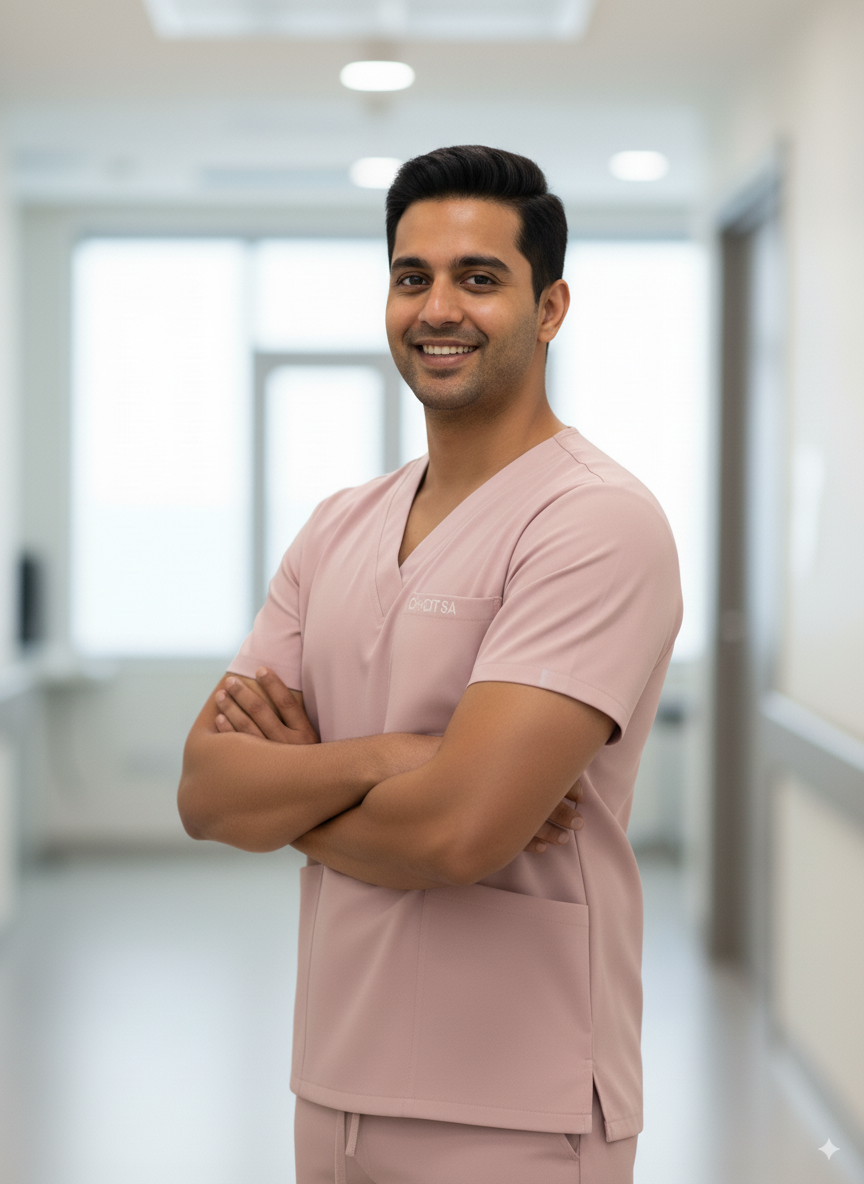 Unisex Coral Scrubs thumbnail 6