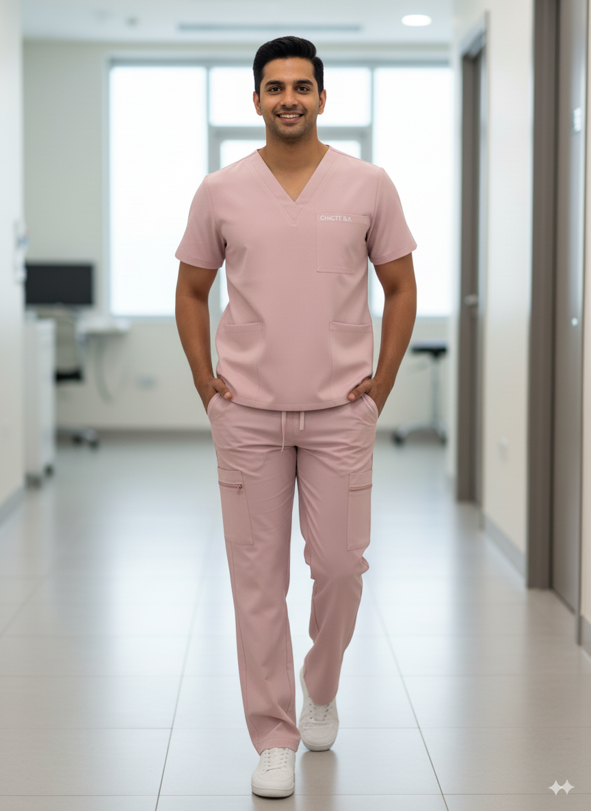 Unisex Coral Scrubs thumbnail 8