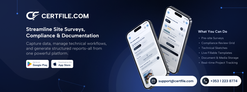 How Irish Contractors Are Replacing Paper RAMS With CertFile