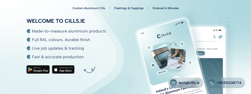 Aluminium Window Cills for EWI: Why Irish Retrofit Contractors Choose Cills.ie