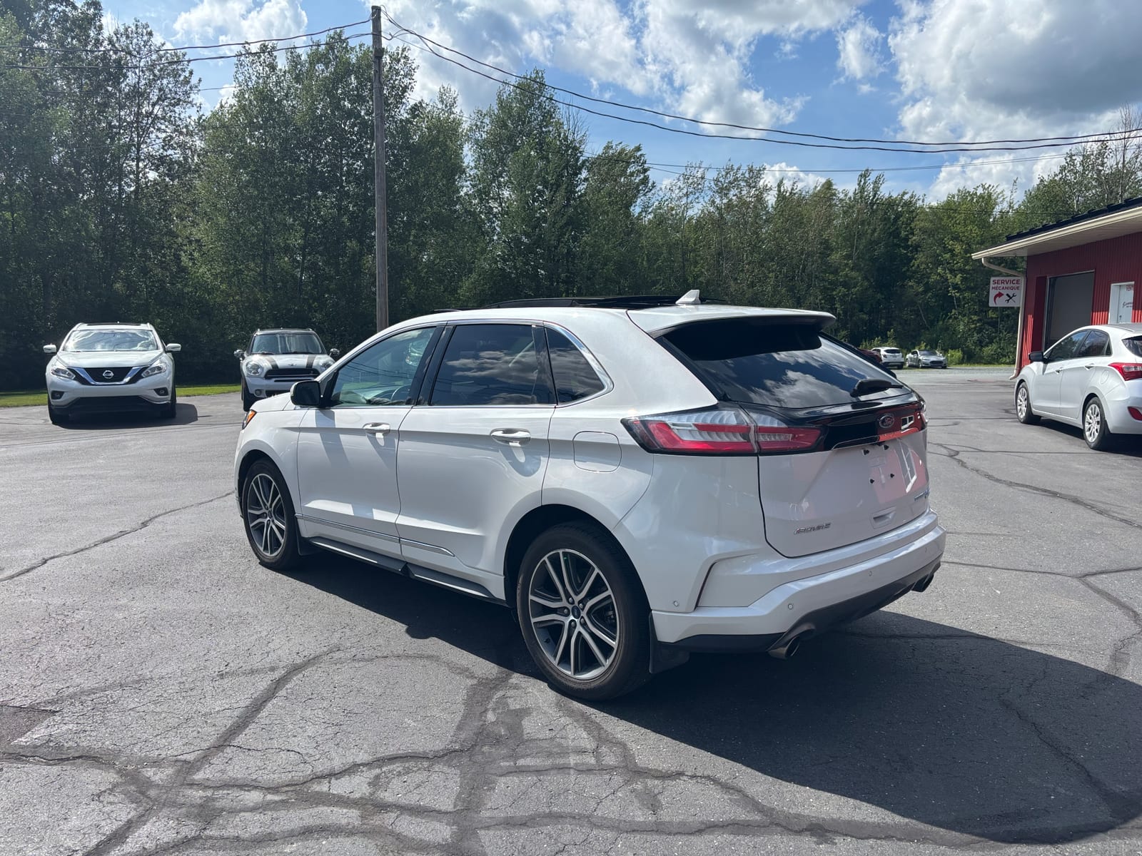 2019 FORD Edge titanium awd 2.0l turbo vignette 4