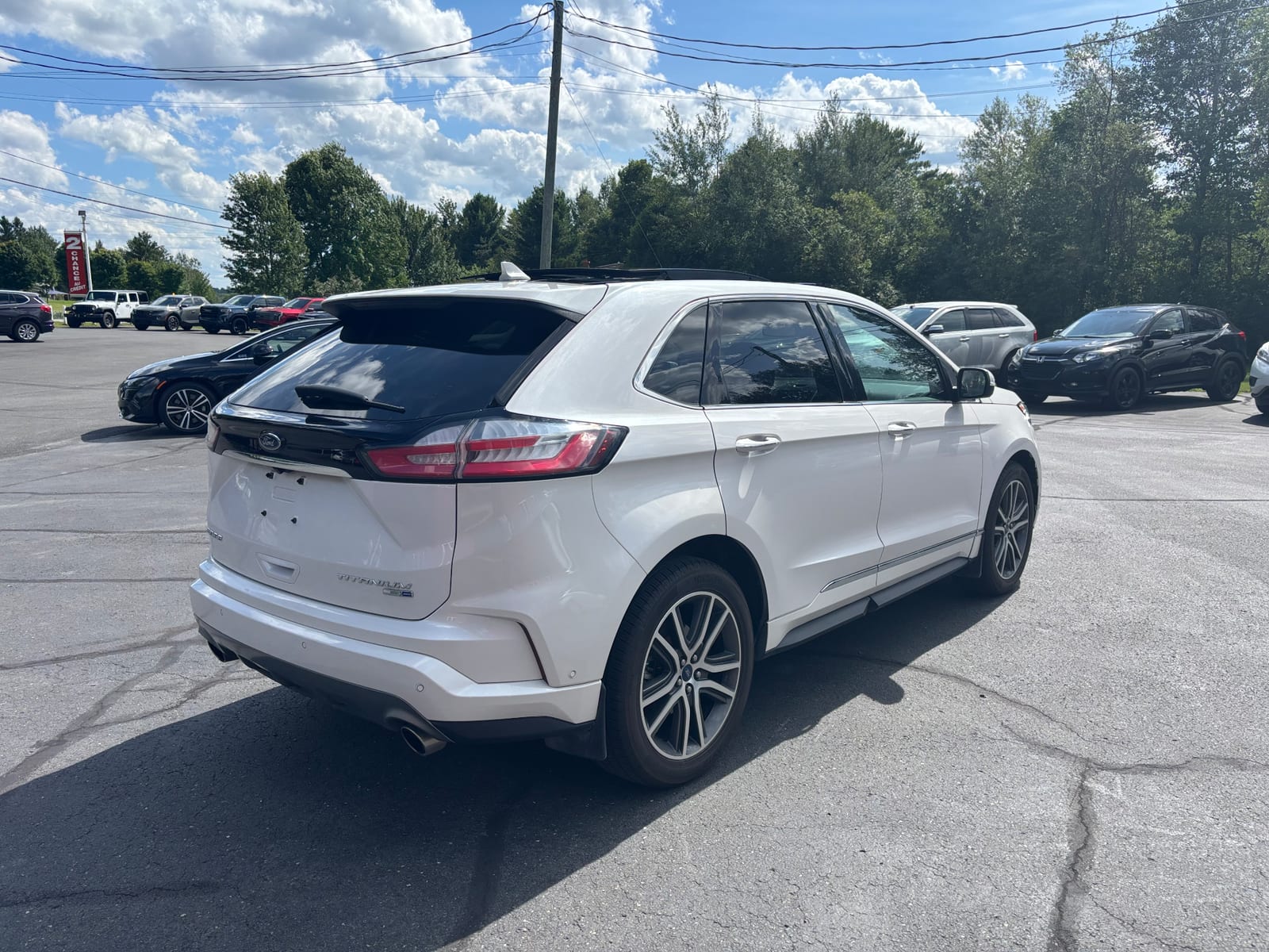 2019 FORD Edge titanium awd 2.0l turbo vignette 6