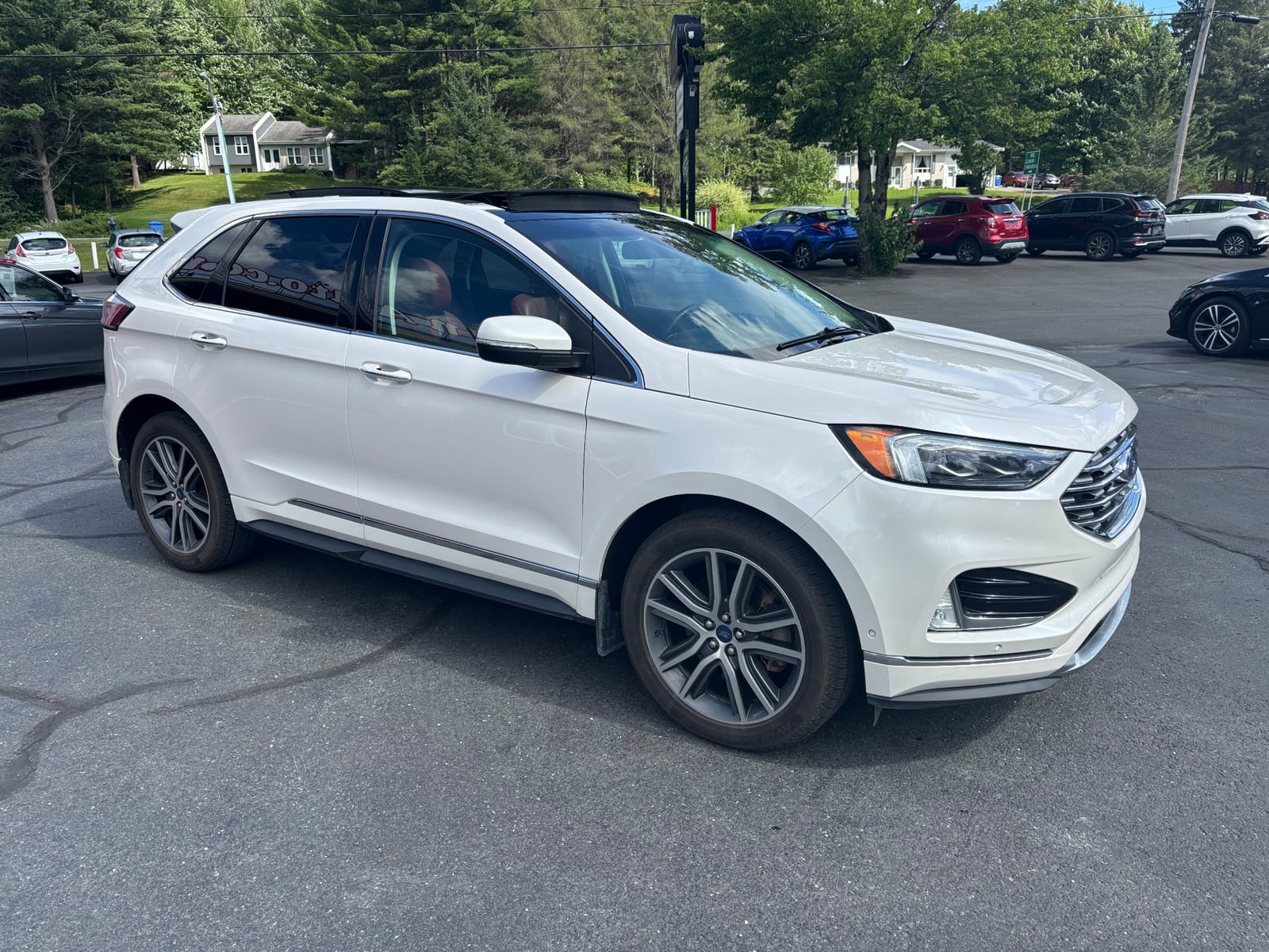 2019 FORD Edge titanium awd 2.0l turbo vignette 7