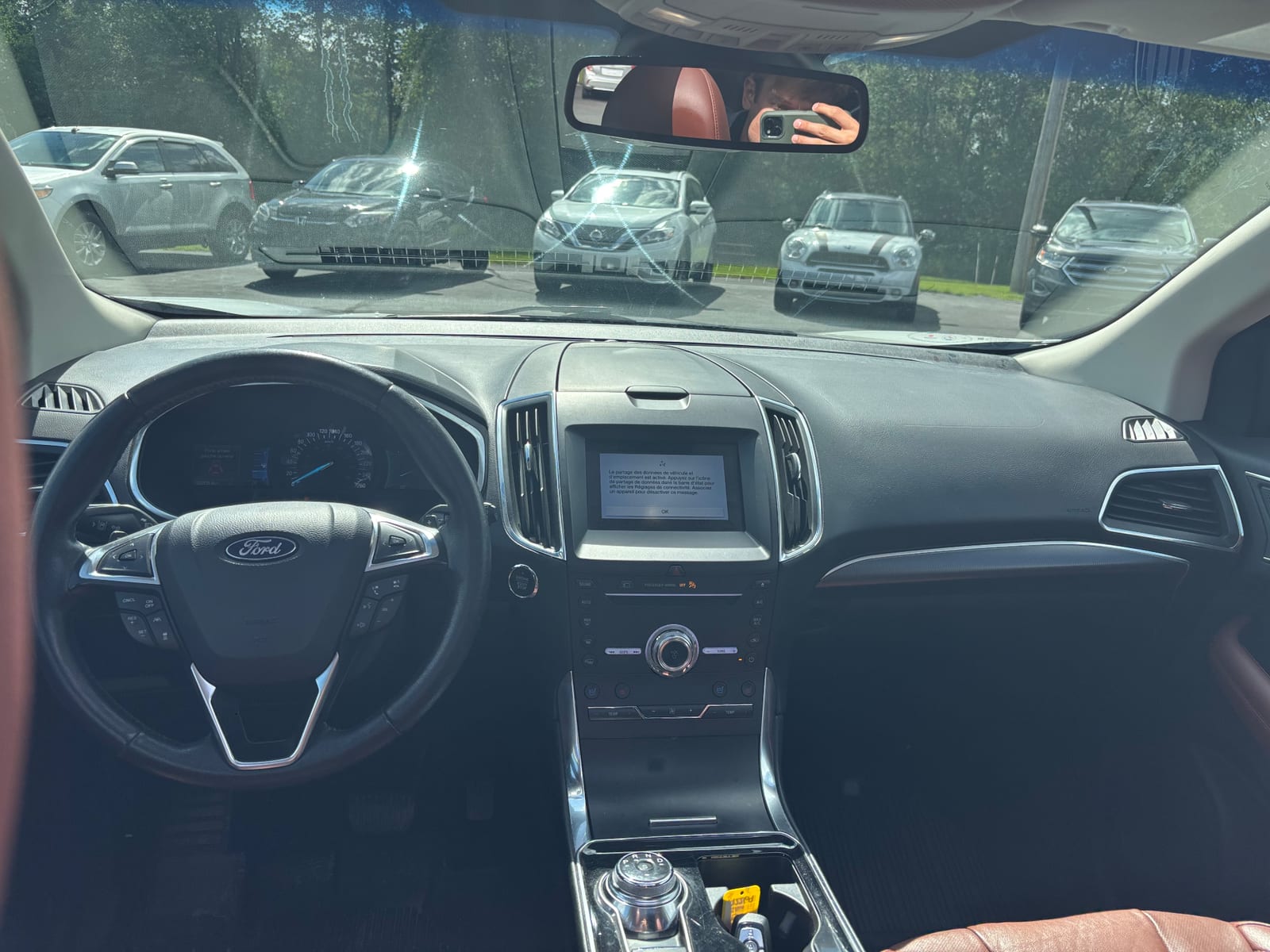 2019 FORD Edge titanium awd 2.0l turbo vignette 10
