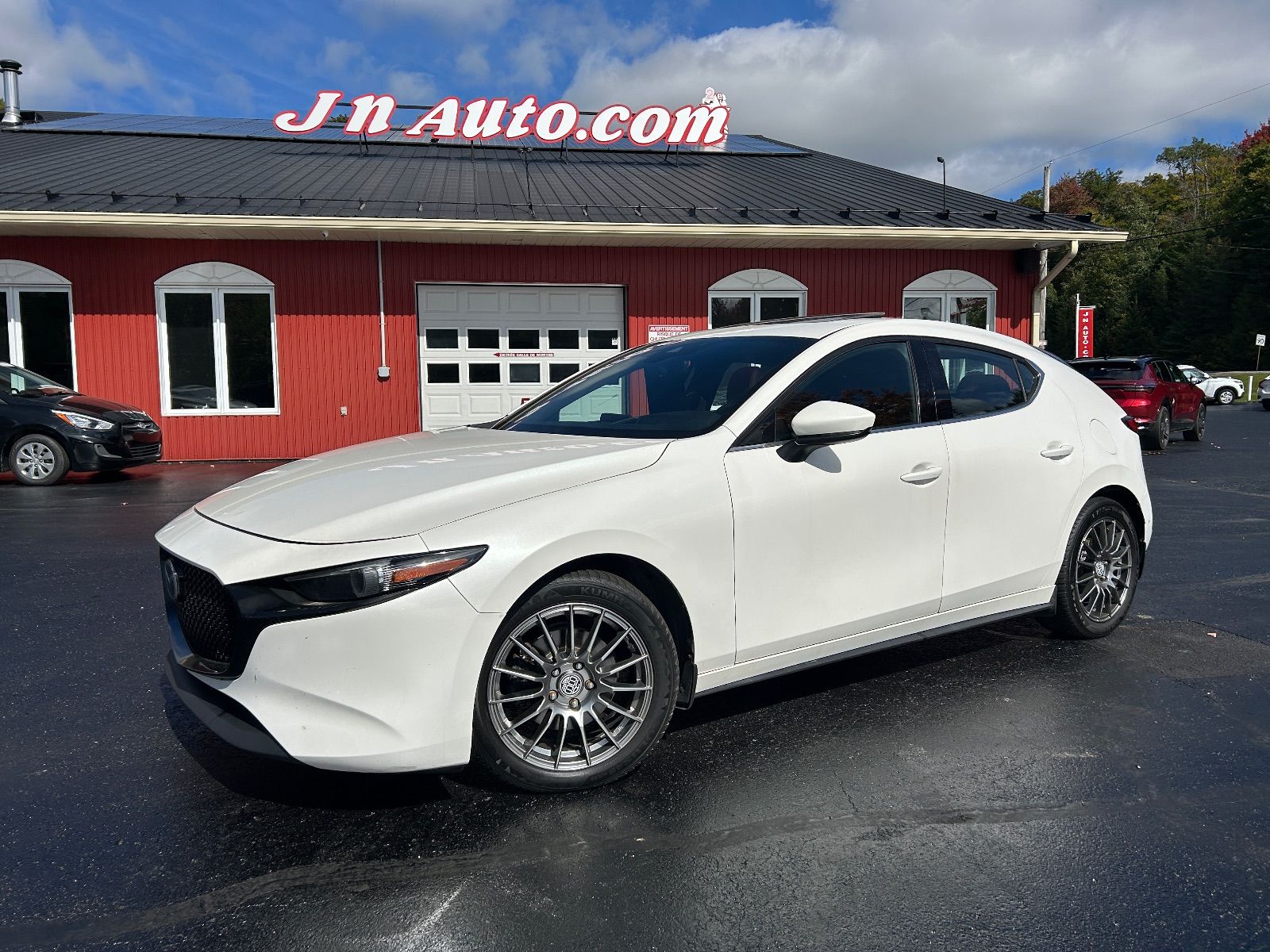 2020 MAZDA 3 GT cuir rouge toit ouvrant