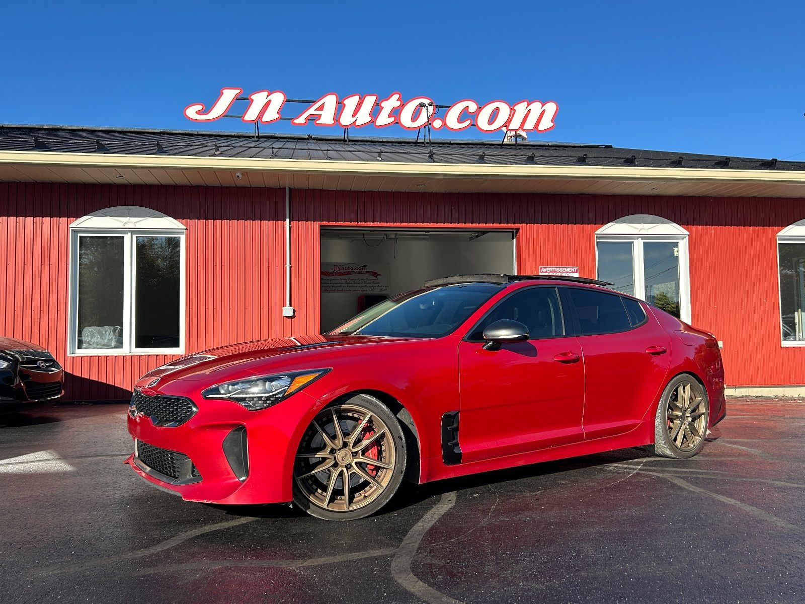 2018 KIA Stinger GT Interieur en cuir + toit ouvrant